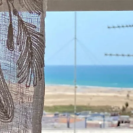 Piso En Conil Con Vistas Al Mar Lägenhet